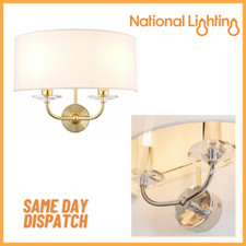 LED Doppel Wandleuchte dimmbar