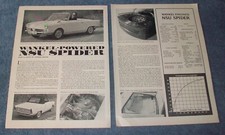 1964 Wankel Powered NSU Spider