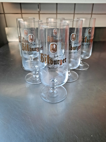 Bitburger pokal glas 4 - pokal, 0,4