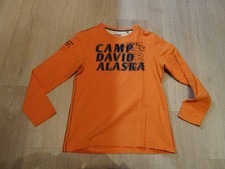 CAMP DAVID Sweatshirt Pullover, ALASKA,   Gr. M, orange, kaum getragen, TOP