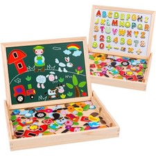 Holzpuzzle Magnettafel Kinder