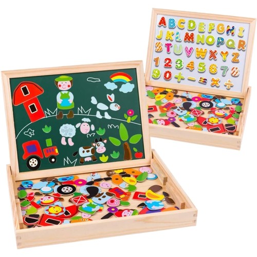 Holzpuzzle magnettafel kinder - holzpuzzle,