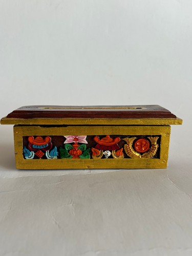 Tibetische räucherbox - tibetische,
