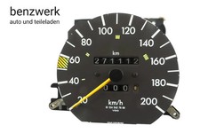 Mercedes W124 Tacho