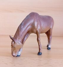 Schönes Masse Pferd DDR Spielzeug Bauernhof Elastolin Lineol Sammeln Vintage alt