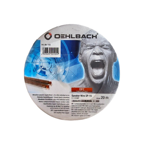 Oehlbach speaker wire - wire, sp-15