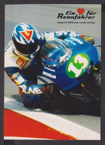 Ansichtskarte motorrad rennen - motorrad,