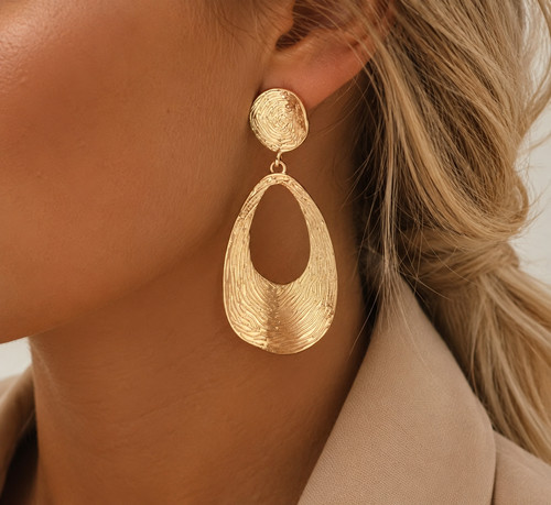 Elegante goldfarbene statement - goldfarbene,
