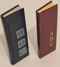 Miniaturbücher Fingerbücher "ABC des Buchstabierens" - 2 Bände
