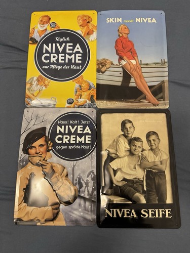 Blechschild nivea creme - ,