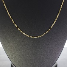 Wert 359,- Zierliche Erbskette Gelbgold 333 8 Karat 58 cm xxyy- d