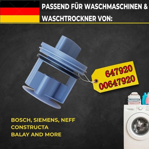Flusensieb für bosch siemens - flusensieb,