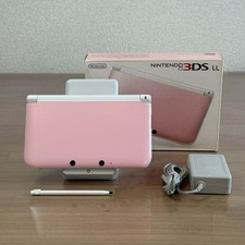 Nintendo 3DS LL XL Rosa Weiß