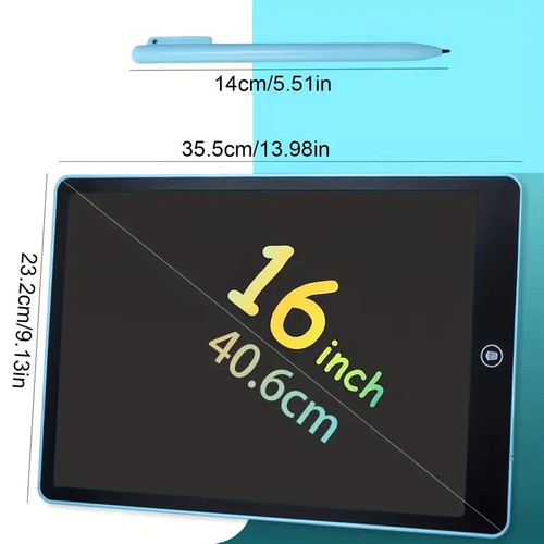 Lcd schreibtafel kinder - lcd, 16
