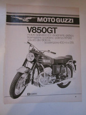 Moto Guzzi V850 GT Motorrad Werbung 1972 Werbeanzeige 