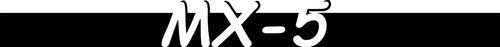 Seitenstreifen schriftzug - 2x,