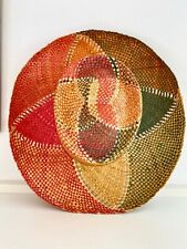 ★ BYBLOS ★ Strohhut ★ Raffia Bast Designer Hut Stroh Luxuriös ★ Gr. M Wie neu!