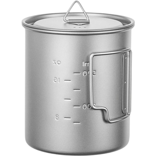 Camping titan topf becher - titan, set