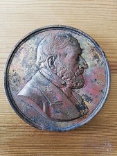 Große Bronzemedaille von L. Gori auf J. J. Baeyer 1883