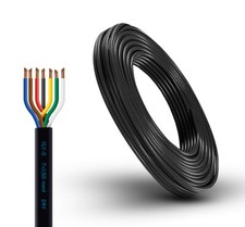 Fahrzeugleitung Anhängerkabel 7 x 0,75 1,0 1 ,5mm² 7 adrig 7 polig KFZ AUTO