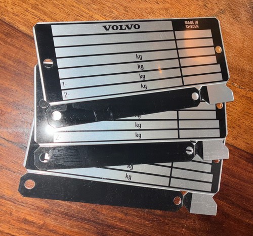 Typenschild volvo schild - volvo,