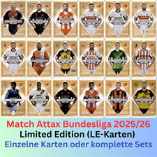 Topps MATCH ATTAX 25/26 Bundesliga 2025/2026  LIMITED EDITION / LE-Karten wählen