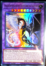 Yu-Gi-Oh Ultra Rare Drachenherrscher des Lichts und der Finsternis INFO-DE034 NM