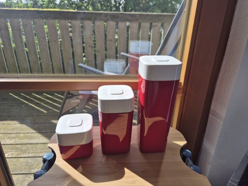 Tupperware allegra 3höhen - 3x,
