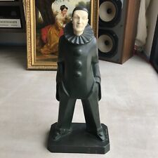 Pierrot Art Déco Skulptur