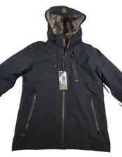 PME Legend Snowpack Parka Jacke Winterjacke Warmfutter Schwarz Herren Größe M