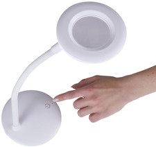 Aufladbare LED Lupenlampe mit