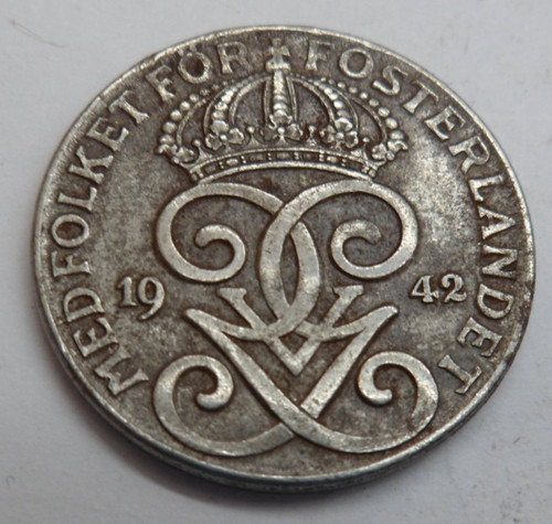 Schweden öre 1942 f - , Öre,