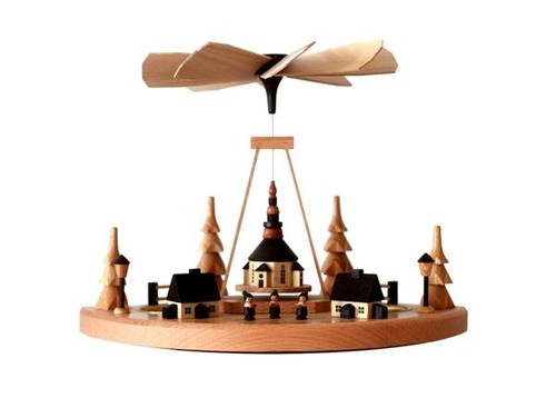Weihnachtsberg mit pyramide - weihnachtsberg,