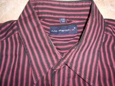 Mc Panthon Hemd 42 Bordeaux