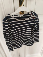 Cyrillus, Mädchen , 6 Jahre, aber eher Kleiner, Langarmshirt, Blau Weiß