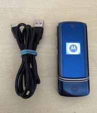Motorola KRZR K1 Blau Geprüft, Händler, Volle Funktion, Sehr Selten Komplett TOP