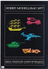 Vintage Katalog Prospekt "Hobby Modellbau 1977" Tamiya Nitto Modellbausätze Kits