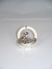 VERSILBERTE BABY RASSEL "ENTE"