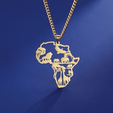 Afrika anhänger - afrika, +