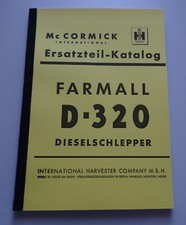IHC Mc Cormick Ersatzteil Katalog D-320