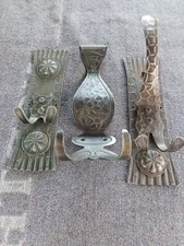 ?Y23?Garderoben Haken Schmiedeeisen Wandhaken Kleiderhaken Eisen Flur Garten 