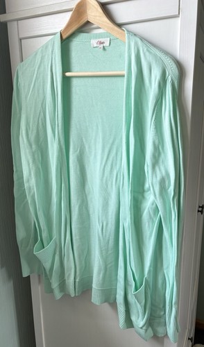Cadigan strickjacke türkis - cadigan,
