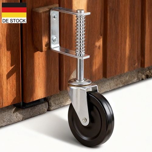 Tor stützrad gefedert - stützrad, zoll