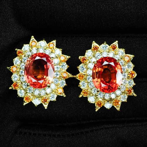 Orange padparadscha saphir - padparadscha,