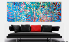 WEISE XXL Acryl BILD Abstrakt