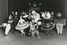 Bauhaus, Triadisches Ballett 2, Oskar Schlemmer, Postkarte, postcard