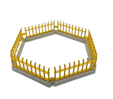 Playmobil Zaun Zoo Tierpark 6 Zaunelemente aus 3252 mit passenden Verbindungen