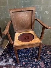 Toilettenstuhl antik um 1900 gut erhalten