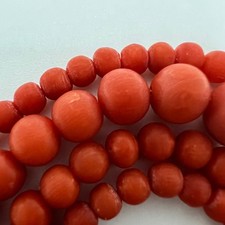 Echte Vintage Korallenkette