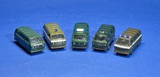 1:87 HERPA / ROCO 5x VW Bus Bahnpolizei Bundesgrenzschutz Military Police